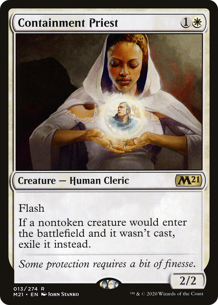 Containment Priest (M21-013)  Foil - Core Set 2021