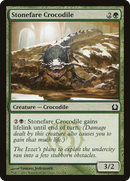 Stonefare Crocodile (RTR-136)  Foil - Return to Ravnica