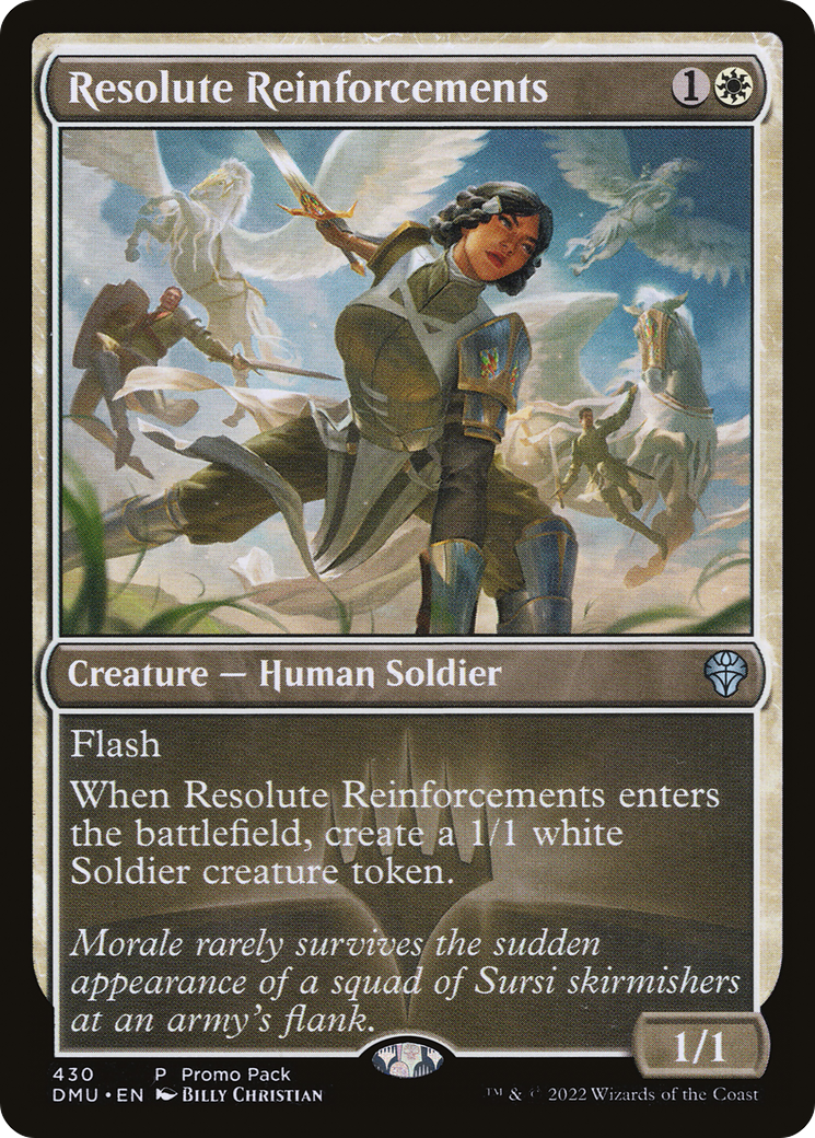 Resolute Reinforcements (PPDMU-430)  - Dominaria United