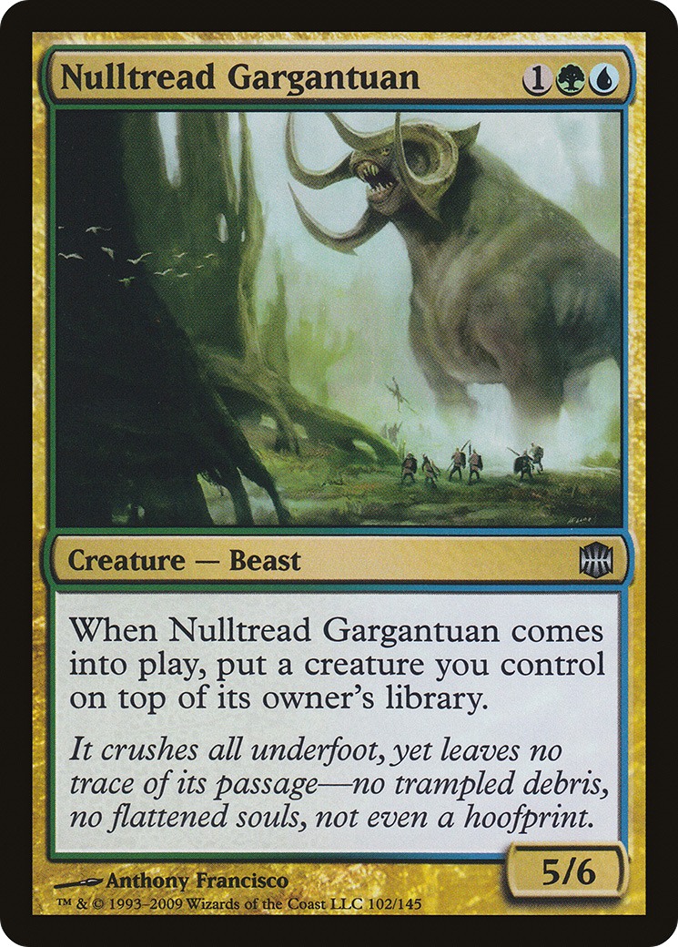 Nulltread Gargantuan (ARB-102) - Alara Reborn Foil