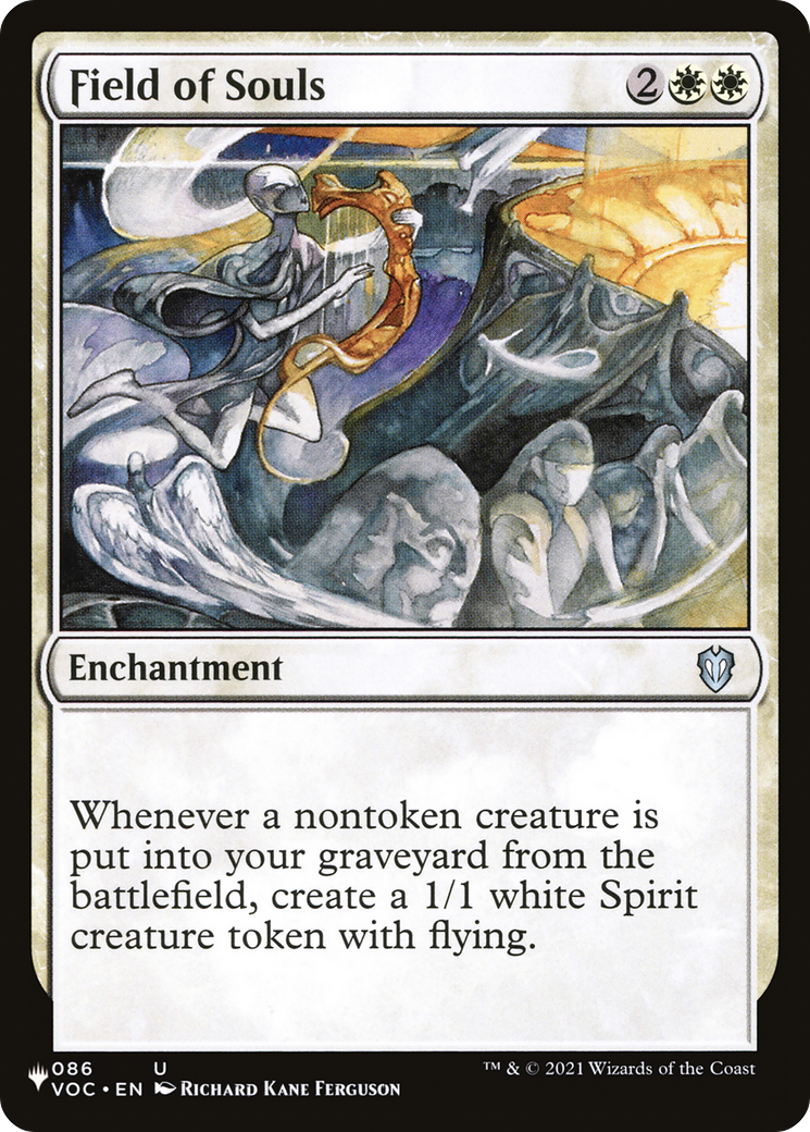 Field of Souls (LIST-VOC-86)  - The List