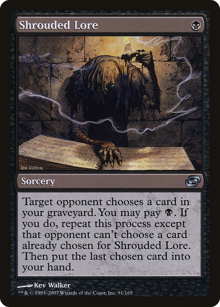 Shrouded Lore (PLC-091)  - Planar Chaos: (colorshifted)