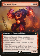 Tectonic Giant (Extended Art) (THB-323)  - Theros Beyond Death: (Extended Art)