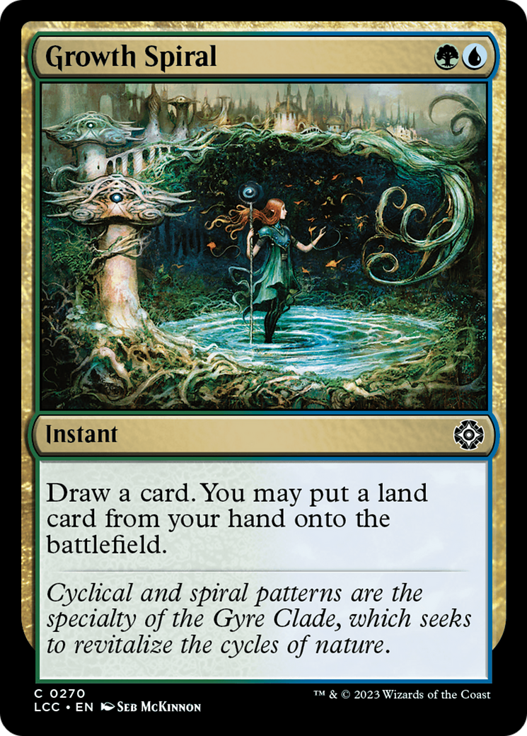 Growth Spiral (LCC-270)  - The Lost Caverns of Ixalan Commander
