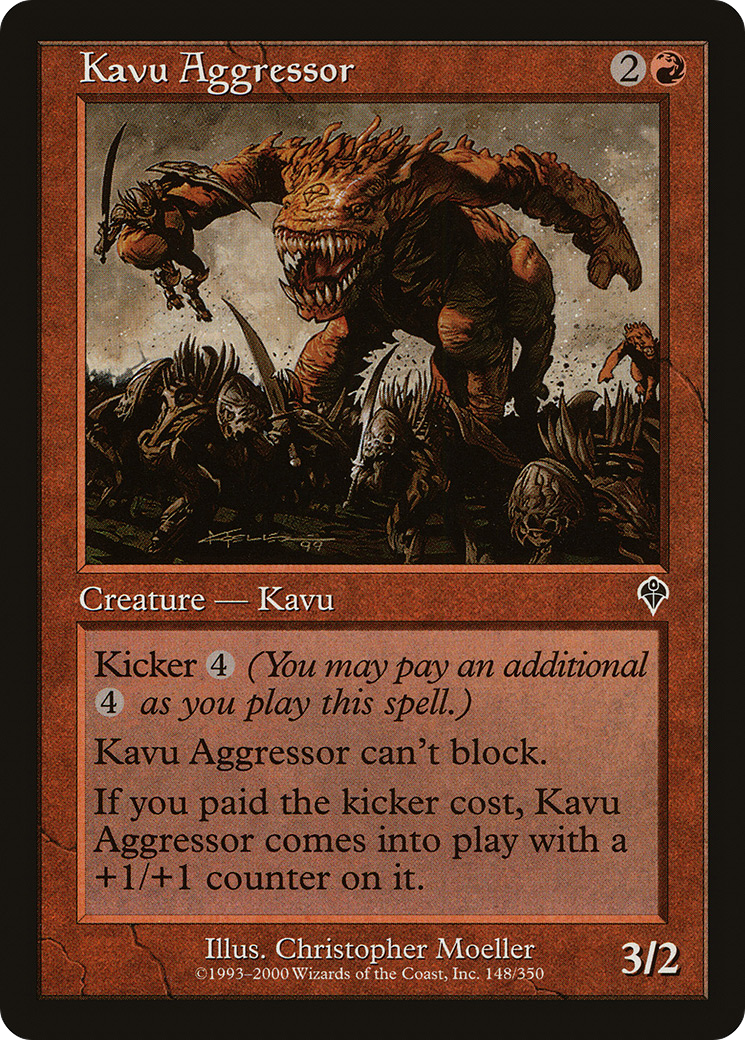 Kavu Aggressor (INV-148)  - Invasion