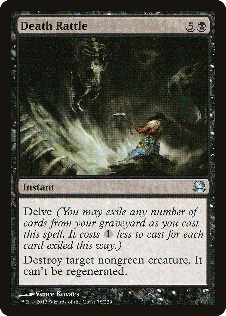 Death Rattle (MMA-078)  Foil - Modern Masters