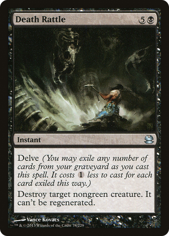 Death Rattle (MMA-078)  Foil - Modern Masters
