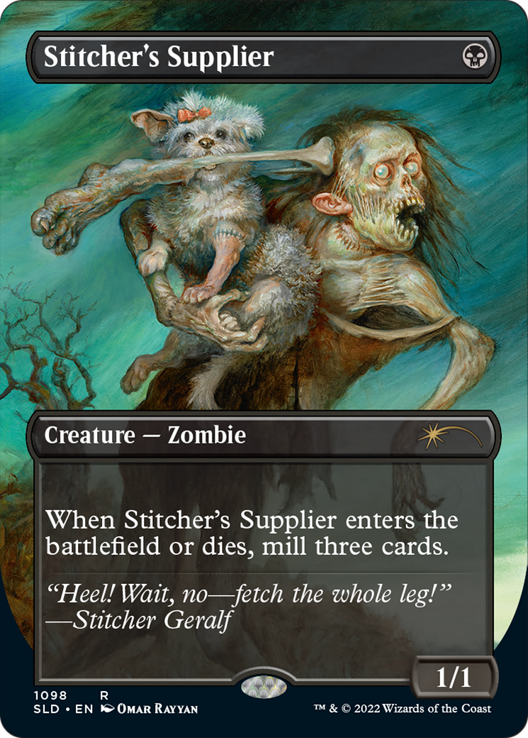 Stitcher's Supplier (Borderless) (SLD-1098)  - Secret Lair Drop