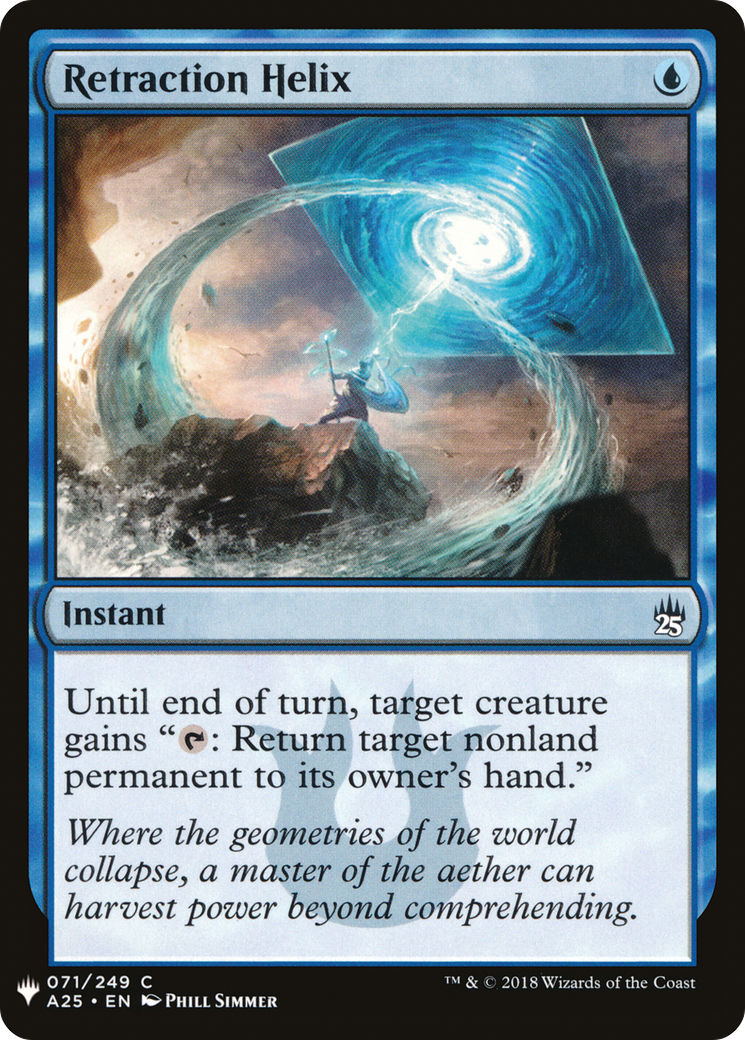 Retraction Helix (LIST-A25-71)  - The List