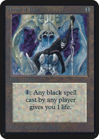 Throne of Bone (LEA-)  - Limited Edition Alpha