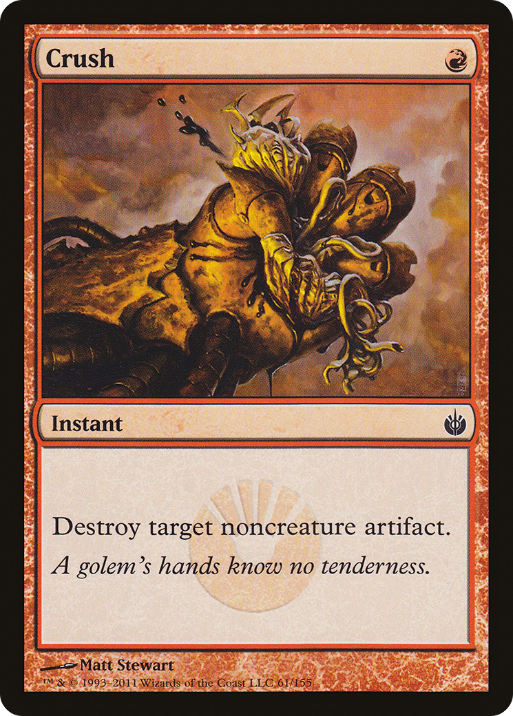 Crush (MBS-061)  Foil - Mirrodin Besieged