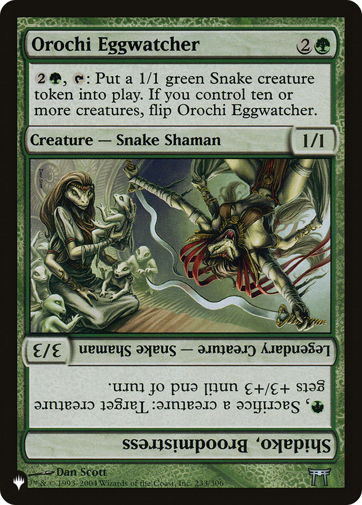 Orochi Eggwatcher // Shidako, Broodmistress (LIST-CHK-233)  - The List