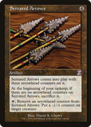 Serrated Arrows (TSB-114)  Foil - Time Spiral Timeshifted