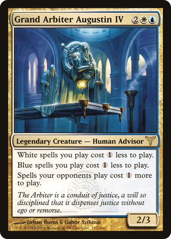 Grand Arbiter Augustin IV (DIS-112)  Foil - Dissension