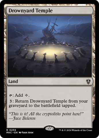Drownyard Temple (MKC-259)  - Murders at Karlov Manor Commander