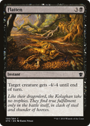 Flatten (DTK-100)  Foil - Dragons of Tarkir