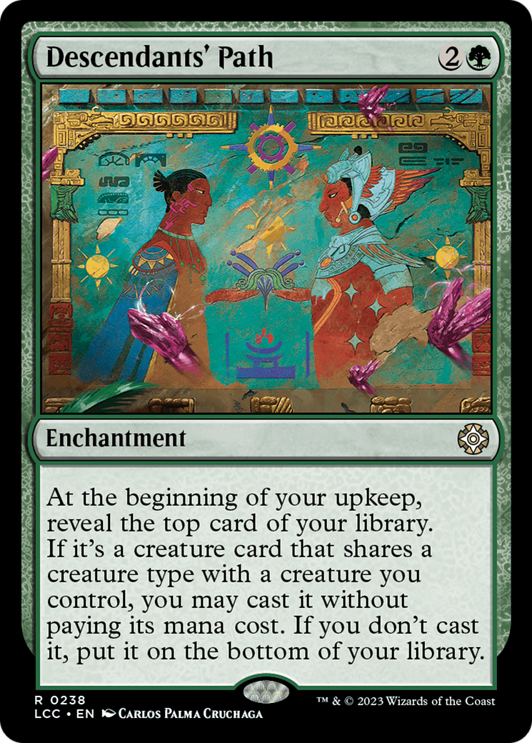 Descendants' Path (LCC-238)  - The Lost Caverns of Ixalan Commander