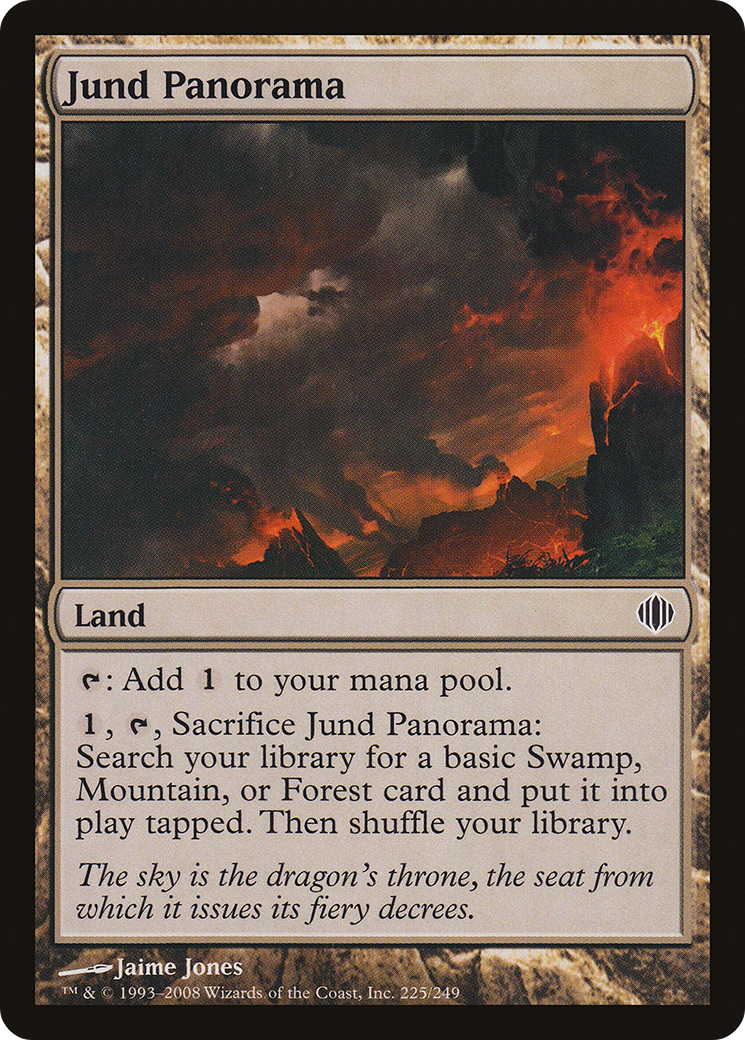 Jund Panorama (ALA-225) - Shards of Alara