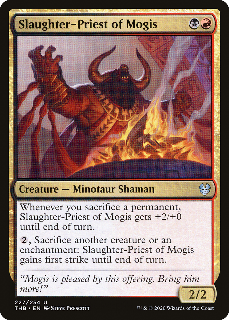 Slaughter-Priest of Mogis (THB-227)  Foil - Theros Beyond Death