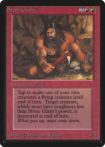 Stone Giant (LEB-)  - Limited Edition Beta