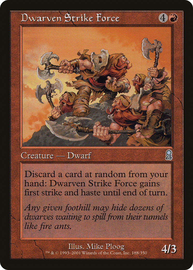 Dwarven Strike Force (ODY-188)  - Odyssey