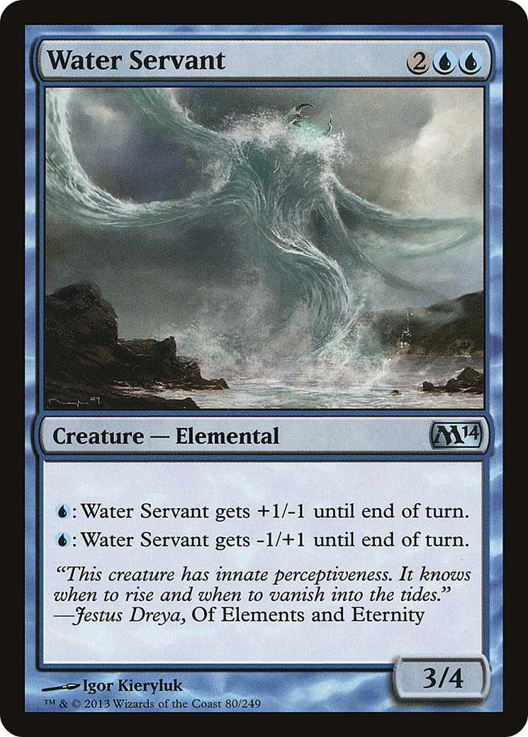 Water Servant (M14-080)  - Magic 2014