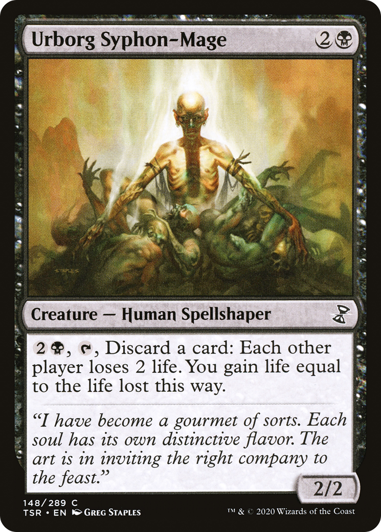 Urborg Syphon-Mage (TSR-148)  Foil - Time Spiral Remastered