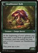 Deathbonnet Sprout (MID-181) - Innistrad: Midnight Hunt: (Double Faced Transform) Foil