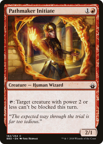 Pathmaker Initiate (BBD-182)  Foil - Battlebond