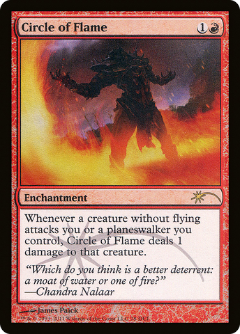 Circle of Flame (WPN-078)  Foil - DCI Promos
