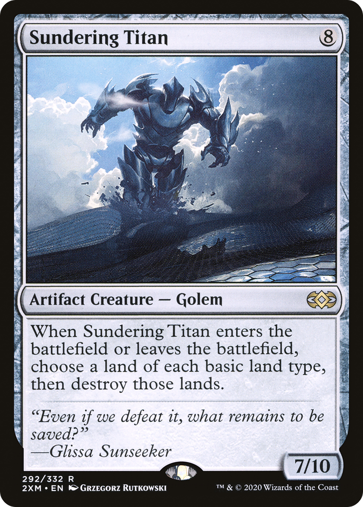 Sundering Titan (2XM-292)  - Double Masters