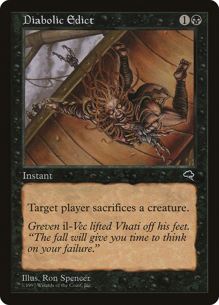 Diabolic Edict (TMP-128)  - Tempest
