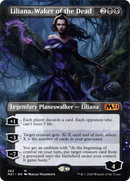 Liliana, Waker of the Dead (Borderless) (M21-282)  Foil - Core Set 2021