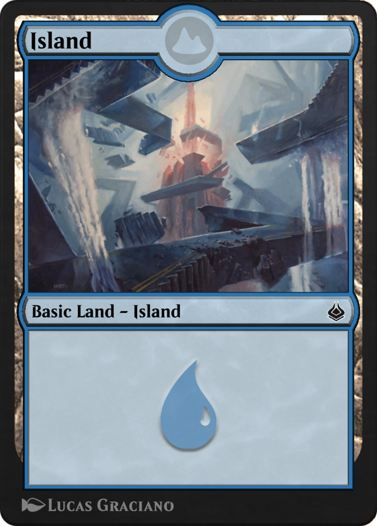 Island (AKR-309)  - Amonkhet Remastered