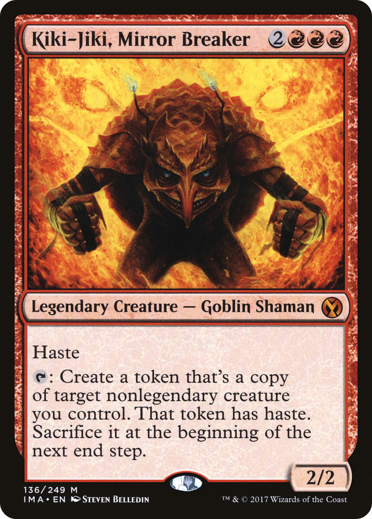 Kiki-Jiki, Mirror Breaker (IMA-136)  Foil - Iconic Masters