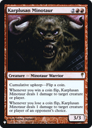 Karplusan Minotaur (LIST-086)  Foil - The List