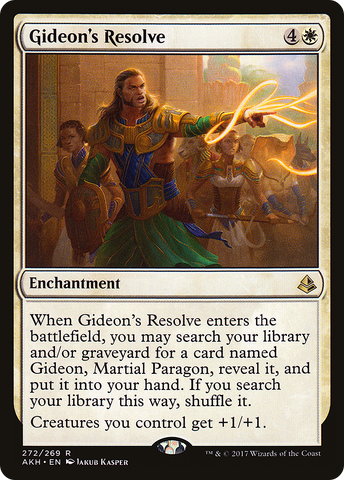 Gideon's Resolve (AKH-272)  - Amonkhet