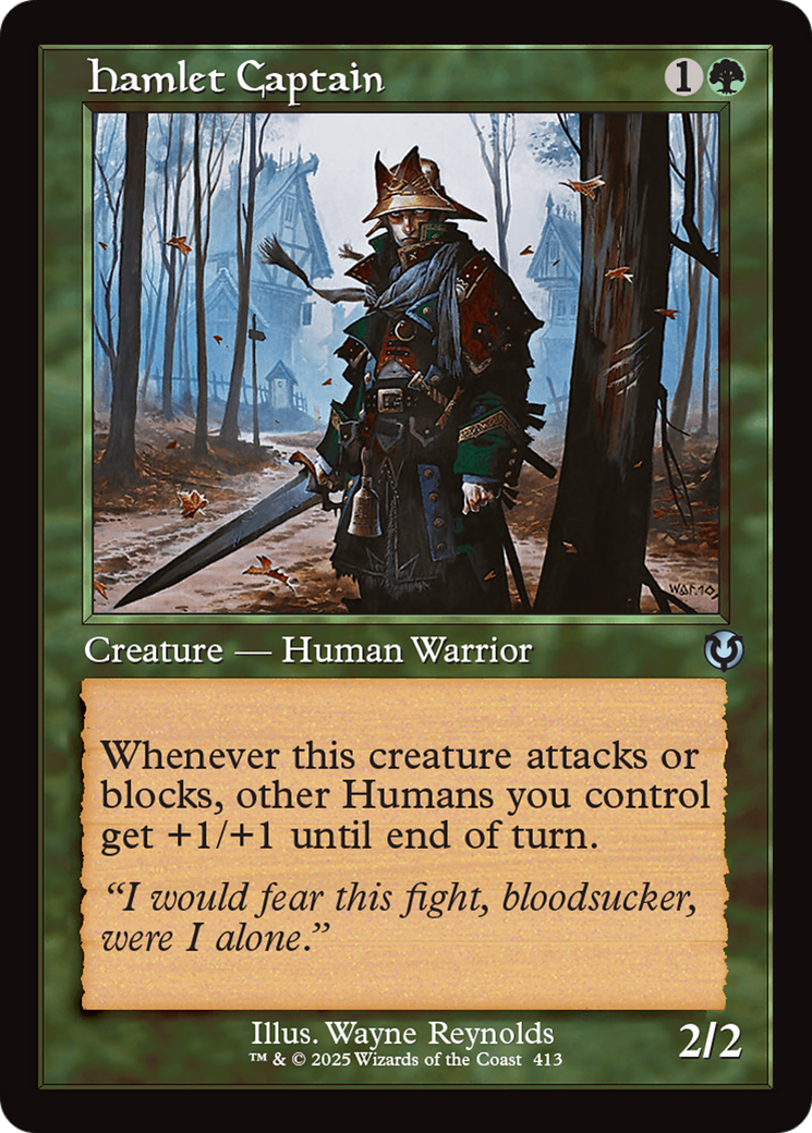 Hamlet Captain (Retro Frame) (INR-413)  - Innistrad Remastered