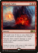 Volcanic Salvo (M21-172)  Foil - Core Set 2021