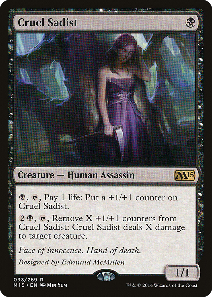 Cruel Sadist (M15-093)  Foil - Magic 2015