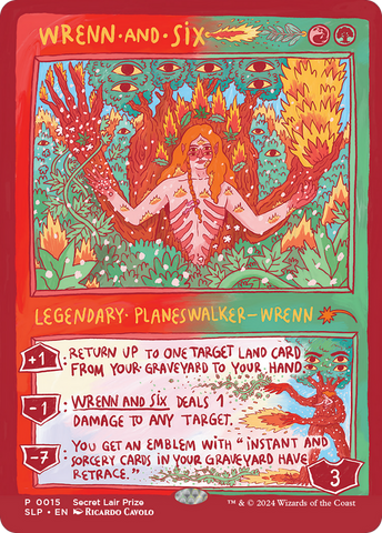 Wrenn and Six (SLP-015) - Secret Lair Showdown Foil