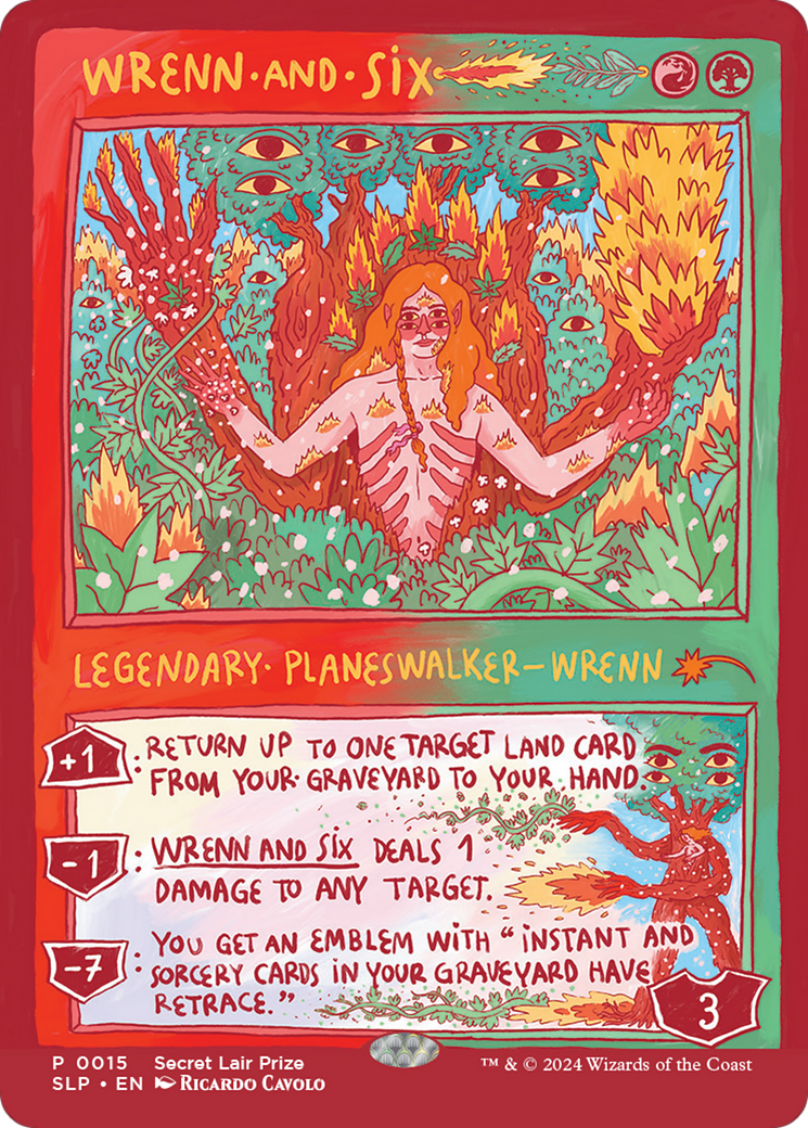 Wrenn and Six (SLP-015)  Foil - Secret Lair Showdown