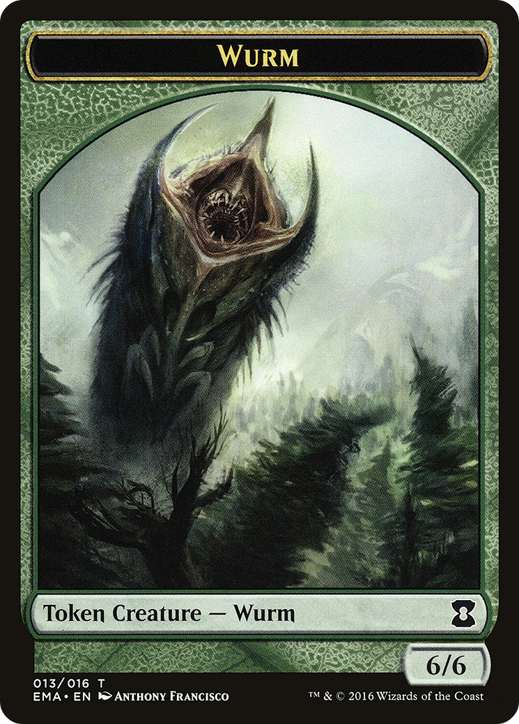 Wurm Token (EMA-013) - Eternal Masters Tokens