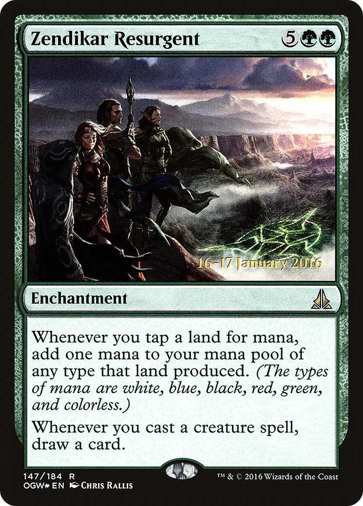 Zendikar Resurgent (PRE-147) - Oath of the Gatewatch Promos Foil