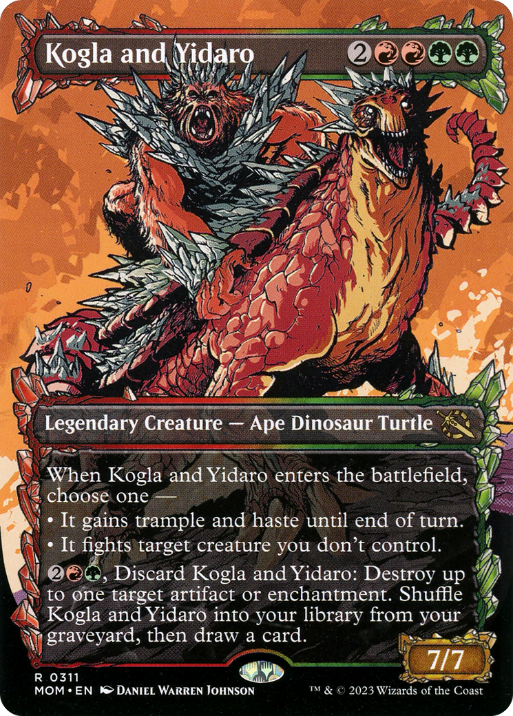 Kogla and Yidaro (Showcase) (MOM-311)  Foil - March of the Machine: (Showcase) (Borderless)
