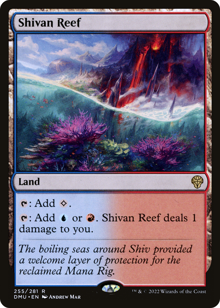 Shivan Reef (DMU-255)  Foil - Dominaria United
