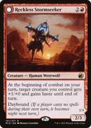 Reckless Stormseeker (MID-157)  - Innistrad: Midnight Hunt: (Double Faced Transform)