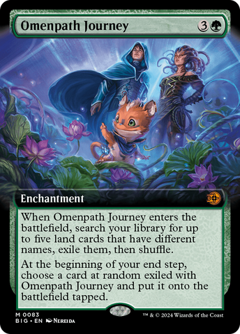 Omenpath Journey (Extended Art) (BIG-083)  Foil - The Big Score: (Extended Art)