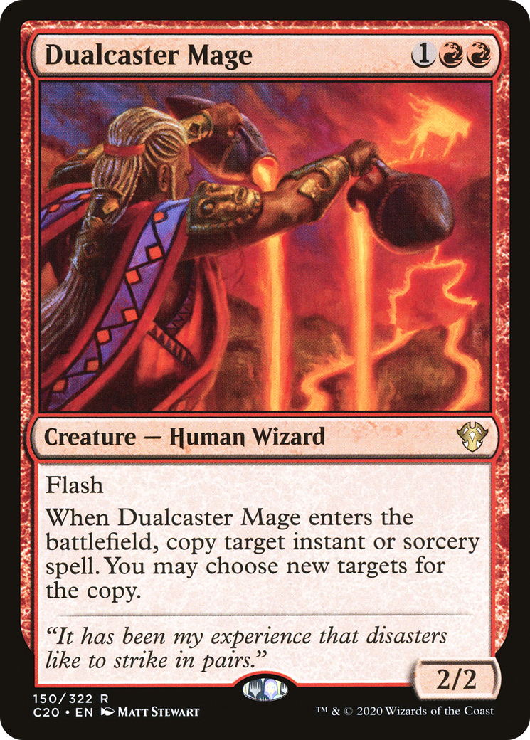 Dualcaster Mage (C20-150)  - Commander 2020