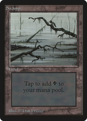 Swamp (C) (LEB-)  - Limited Edition Beta
